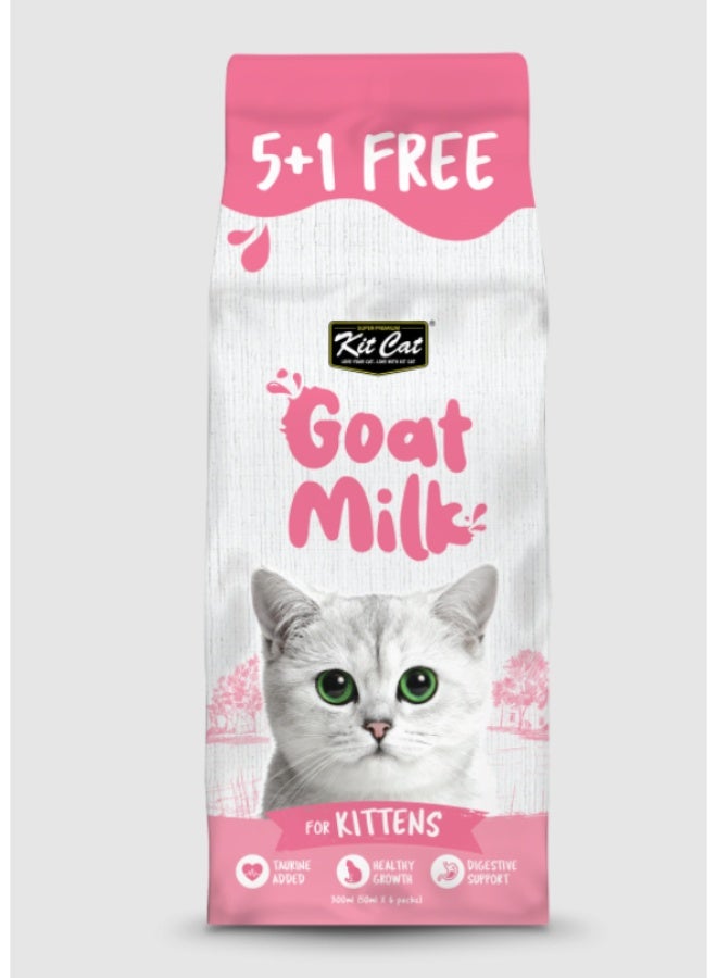 Kit Cat Super Premium Goat Milk for Kittens (6 Weeks+) – 5+1 Free Pack - Image 3